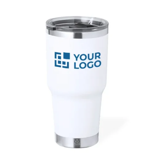 Gift Campaign Bicchiere da viaggio a doppia parete in acciaio inox da 600ml> Bicchieri Termici Personalizzati