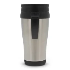 Gift Campaign Bicchiere da viaggio a doppia parete in acciaio e PP con manico 350ml></noscript> Bicchieri Termici Personalizzati