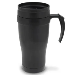 Gift Campaign Bicchiere da viaggio a doppia parete in acciaio e PP con manico 350ml></noscript> Bicchieri Termici Personalizzati
