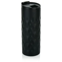 Gift Campaign Bicchiere da viaggio in acciaio con disegno geometrico 350ml Geometric> Bicchieri Termici Personalizzati