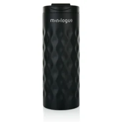 Gift Campaign Bicchiere da viaggio in acciaio con disegno geometrico 350ml Geometric></noscript> Bicchieri Termici Personalizzati