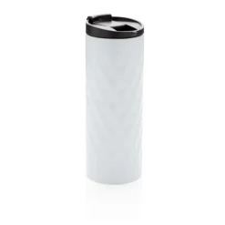 Gift Campaign Bicchiere da viaggio in acciaio con disegno geometrico 350ml Geometric></noscript> Bicchieri Termici Personalizzati
