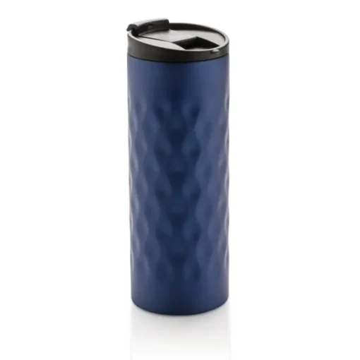 Gift Campaign Bicchiere da viaggio in acciaio con disegno geometrico 350ml Geometric> Bicchieri Termici Personalizzati