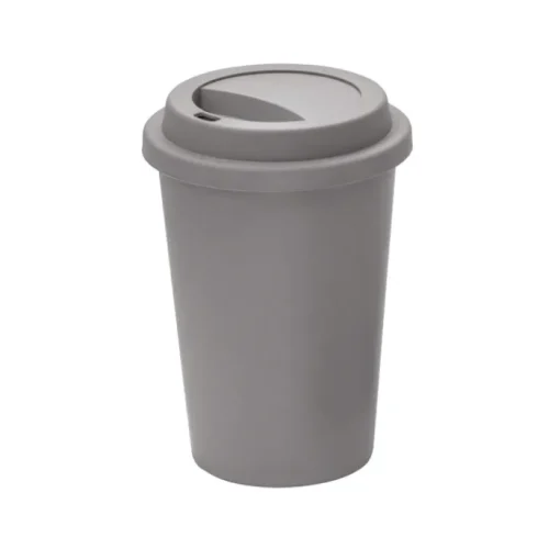 Gift Campaign Bicchiere da viaggio personalizzato con coperchio in plastica 450ml> Bicchieri Take Away