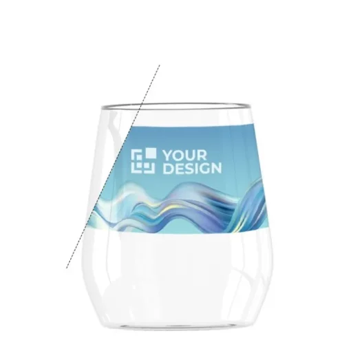 Gift Campaign Bicchiere da whisky in vetro da personalizzare da 380 ml Lounge> Gadget Per L'Ufficio|Bicchieri Di Vetro Personalizzati
