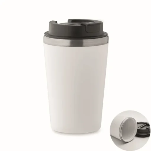 Gift Campaign Bicchiere d'asporto a doppia parete con rivestimento in ceramica 350ml> Bicchieri Take Away