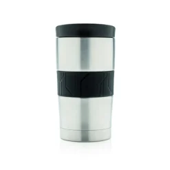 Gift Campaign Bicchiere d'asporto con logo in acciaio 300 ml impugnatura in Silicone> Bicchieri Termici Personalizzati