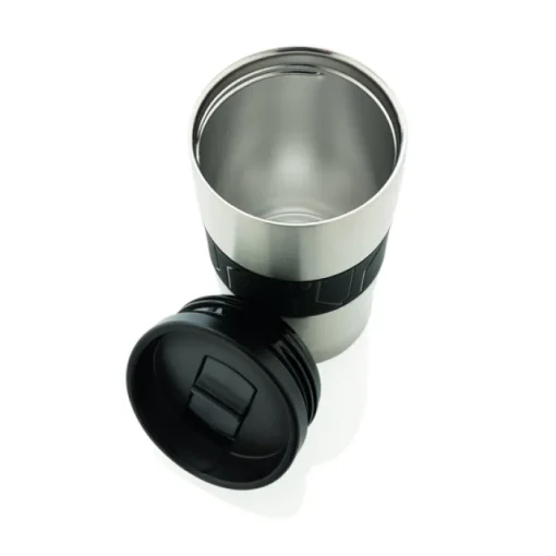 Gift Campaign Bicchiere d'asporto con logo in acciaio 300 ml impugnatura in Silicone> Bicchieri Termici Personalizzati