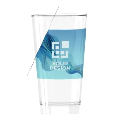 Gift Campaign Bicchiere di vetro personalizzato con logo in quadricromia 580ml Freshly><noscript><img width=