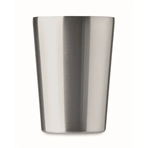 Gift Campaign Bicchiere in acciaio con fodera rimovibile in pelle sintetica 350ml> Bicchieri Take Away