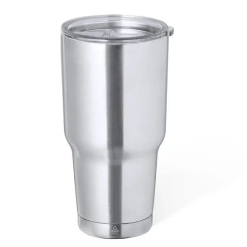 Gift Campaign Bicchiere in acciaio inossidabile a doppia parete con dosatore 800ml> Bicchieri Termici Personalizzati