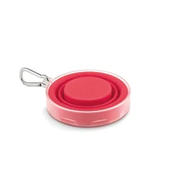 Gift Campaign Bicchiere in silicone pieghevole con portapillole e moschettone MediCup></noscript> Gadget Per Medici E Infermieri