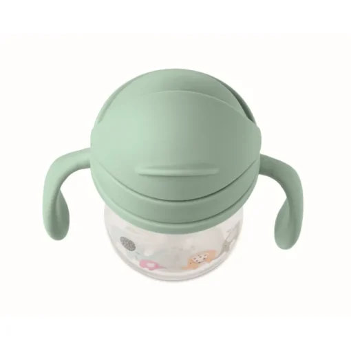 Gift Campaign Bicchiere in tritan per bambini con elefantini e cannuccia 250ml> Altri Utensili Da Cucina