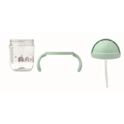 Gift Campaign Bicchiere in tritan per bambini con elefantini e cannuccia 250ml></noscript> Altri Utensili Da Cucina