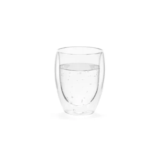 Gift Campaign Bicchiere in vetro borosilicato a doppia parete da 300ml> Tazzine Da Caffè E Tazze Tè