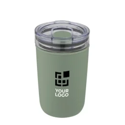 Gift Campaign Bicchiere in vetro con interno in plastica riciclata 420ml Glass><noscript><img width=