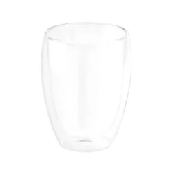 Gift Campaign Bicchiere in vetro con isolamento d'aria a doppia parete 350 ml> Bicchieri Di Vetro Personalizzati