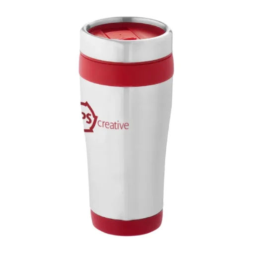 Gift Campaign Bicchiere isotermico a doppia parete personalizzato 410ml Inox Colors> Bicchieri Termici Personalizzati