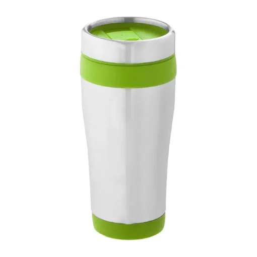Gift Campaign Bicchiere isotermico a doppia parete personalizzato 410ml Inox Colors> Bicchieri Termici Personalizzati