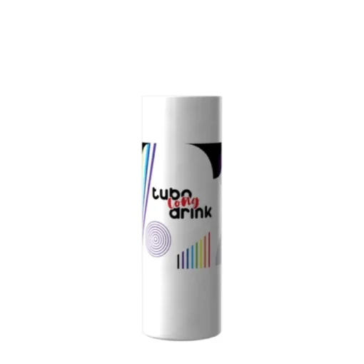 Gift Campaign Bicchiere personalizzato con logo a forma di tubo 230ml Tube> Bicchieri Di Plastica Personalizzati