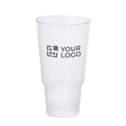 Gift Campaign Bicchiere riutilizzabile in plastica dalla forma particolare 1.200 ml> Bicchieri Di Plastica Personalizzati