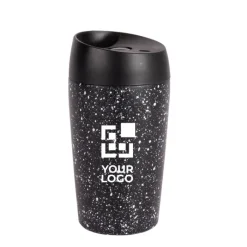 Gift Campaign Bicchiere take away a doppia parete con design a puntini da 240ml> Bicchieri Take Away