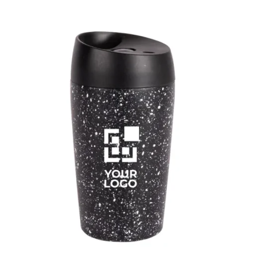 Gift Campaign Bicchiere take away a doppia parete con design a puntini da 240ml> Bicchieri Take Away