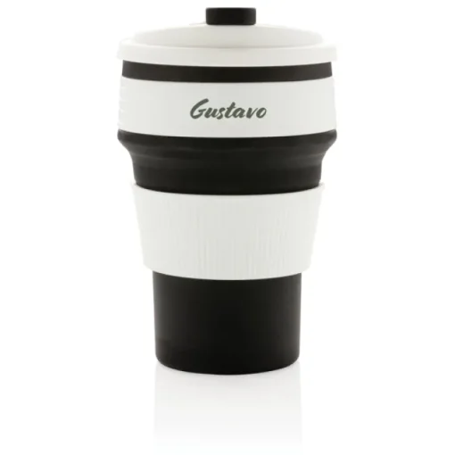 Gift Campaign Bicchiere take away antiaderente con fascia 350ml Takeaway Folding> Bicchieri Take Away