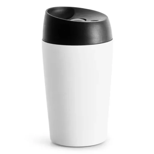 Gift Campaign Bicchiere take away con pulsante di apertura e chiusura da 240ml> Bicchieri Take Away