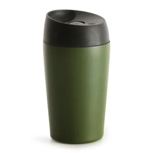 Gift Campaign Bicchiere take away con pulsante di apertura e chiusura da 240ml> Bicchieri Take Away