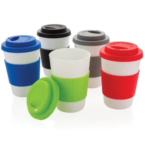 Gift Campaign Bicchiere take away con tappo fascia colorati 270ml Speciality Coffee> Bicchieri Take Away
