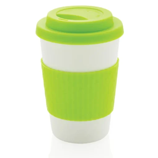 Gift Campaign Bicchiere take away con tappo fascia colorati 270ml Speciality Coffee> Bicchieri Take Away