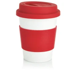Gift Campaign Bicchiere take away ecologico fascia e tappo abbinati 350ml Latte> Bicchieri Take Away
