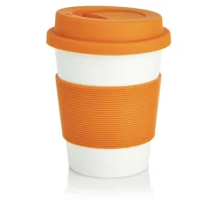 Gift Campaign Bicchiere take away ecologico fascia e tappo abbinati 350ml Latte></noscript> Bicchieri Take Away