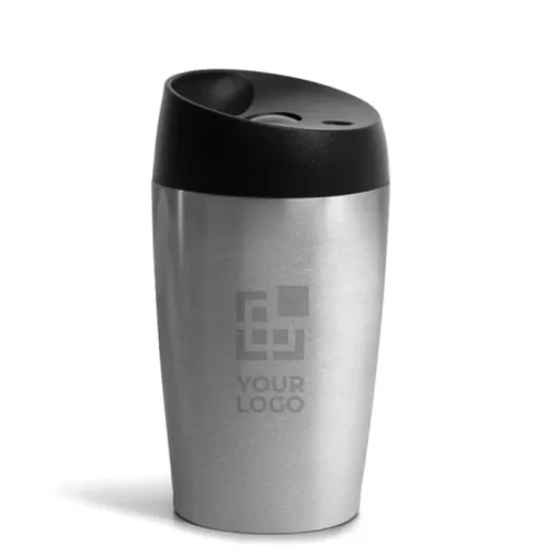 Gift Campaign Bicchiere take away in acciaio inox a doppia parete da 240ml> Bicchieri Take Away