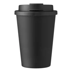 Gift Campaign Bicchiere take away in PP con tappo a vite e apertura per bere 350ml> Bicchieri Take Away