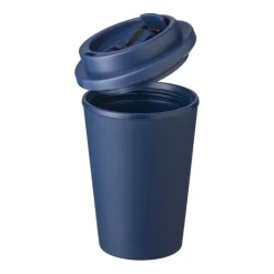 Gift Campaign Bicchiere take away in PP con tappo a vite e apertura per bere 350ml><noscript><img width=