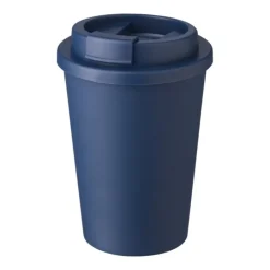 Gift Campaign Bicchiere take away in PP con tappo a vite e apertura per bere 350ml><noscript><img width=