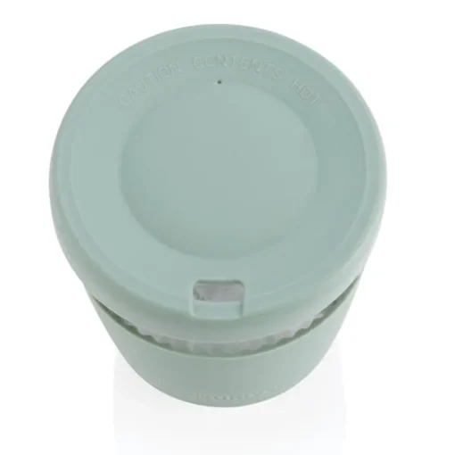 Gift Campaign Bicchiere take away in vetro con fascia e coperchio 360ml Ukiyo> Bicchieri Take Away
