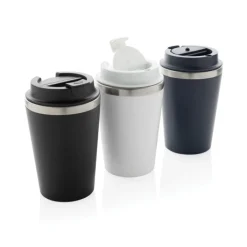 Gift Campaign Bicchiere take away personalizzato ecologico anti perdita da 350ml> Bicchieri Termici Personalizzati