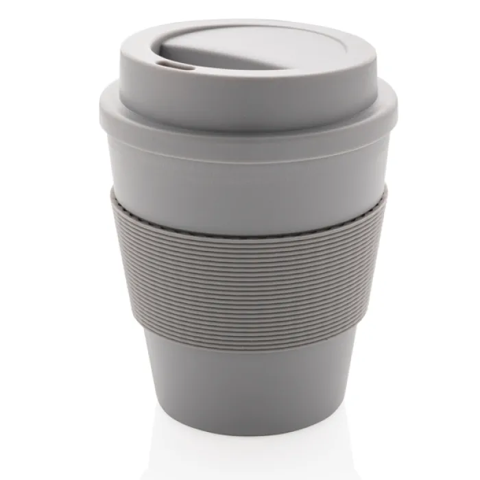 Gift Campaign Bicchiere take away tappo a vite e fascia 350ml Takeaway Comfort> Bicchieri Take Away