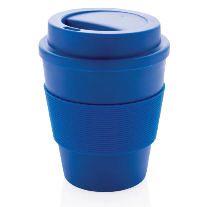 Gift Campaign Bicchiere take away tappo a vite e fascia 350ml Takeaway Comfort> Bicchieri Take Away