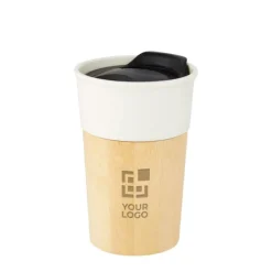 Gift Campaign Bicchiere take away tappo con apertura scorrimento 320ml Porcelaine></noscript> Gadget Ecologici|Bicchieri Take Away