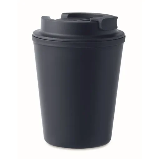Gift Campaign Bicchiere takeaway con logo in PP riciclato con coperchio 300ml Recyclo> Bicchieri Termici Personalizzati