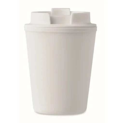 Gift Campaign Bicchiere takeaway con logo in PP riciclato con coperchio 300ml Recyclo> Bicchieri Termici Personalizzati