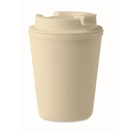 Gift Campaign Bicchiere takeaway con logo in PP riciclato con coperchio 300ml Recyclo> Bicchieri Termici Personalizzati