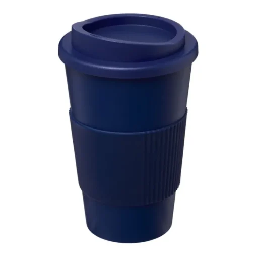 Gift Campaign Bicchiere tappo di sicurezza e fascia 350ml Takeaway agarre Americano> Bicchieri Take Away