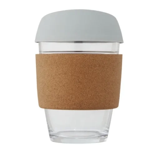 Gift Campaign Bicchiere tappo silicone parete singola 360ml Takeaway Cork Grip> Bicchieri Take Away
