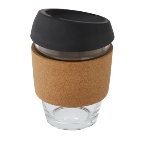 Gift Campaign Bicchiere tappo silicone parete singola 360ml Takeaway Cork Grip> Bicchieri Take Away