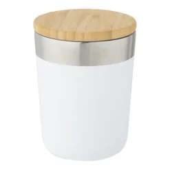 Gift Campaign Bicchiere termico acciaio coperchio in bambù 330ml Organic Cover> Bicchieri Termici Personalizzati
